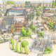 Image for article titled First Look At The Studio Ghibli Theme Park's Official Concept Art